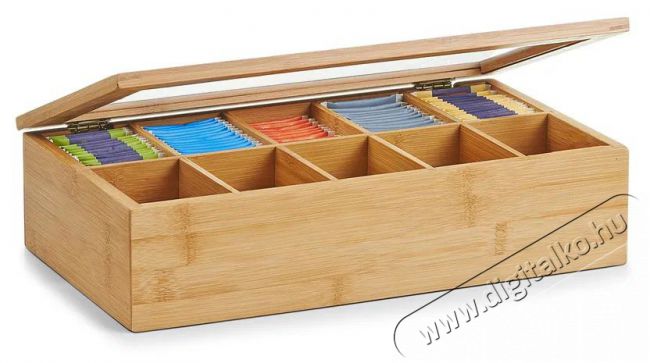 Zeller 36&times;20&times;9 cm, teafilter t&aacute;rol&oacute;, bambusz Konyhai term&eacute;kek - Egy&eacute;b / Konyhai kieg&eacute;sz&iacute;tő - 520510