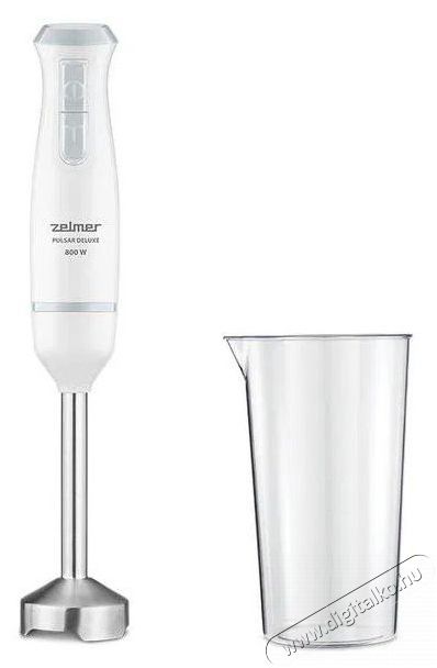 Zelmer ZHB4561S feh&eacute;r botmixer Konyhai term&eacute;kek - Konyhai kisg&eacute;p (elők&eacute;sz&iacute;t&eacute;s / feldolgoz&aacute;s) - Botmixer - 502446