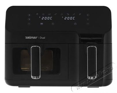 Zelmer ZAF9000 9L fekete forr&oacute;levegős s&uuml;tő Konyhai term&eacute;kek - Konyhai kisg&eacute;p (s&uuml;t&eacute;s / főz&eacute;s / hűt&eacute;s / &eacute;telk&eacute;sz&iacute;t&eacute;s) - L&eacute;gkever&eacute;ses főzőg&eacute;p / elektromos kukta / multifunkci&oacute;s s&uuml;tő - 503118