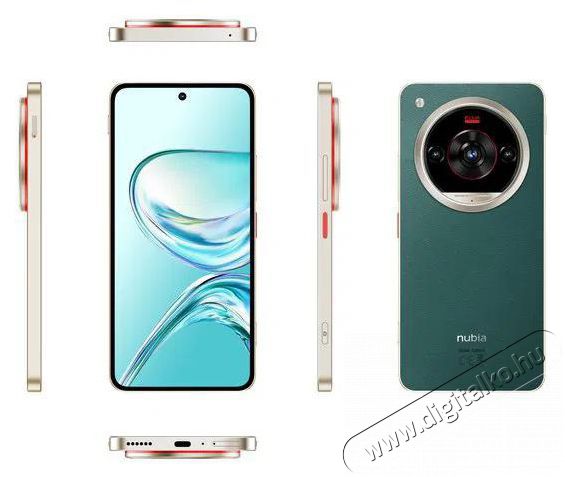 ZTE Nubia Focus 2 Ultra 5G 8GB/512GB Green Mobil / Kommunik&aacute;ci&oacute; / Smart - Okostelefon - Android - 528393