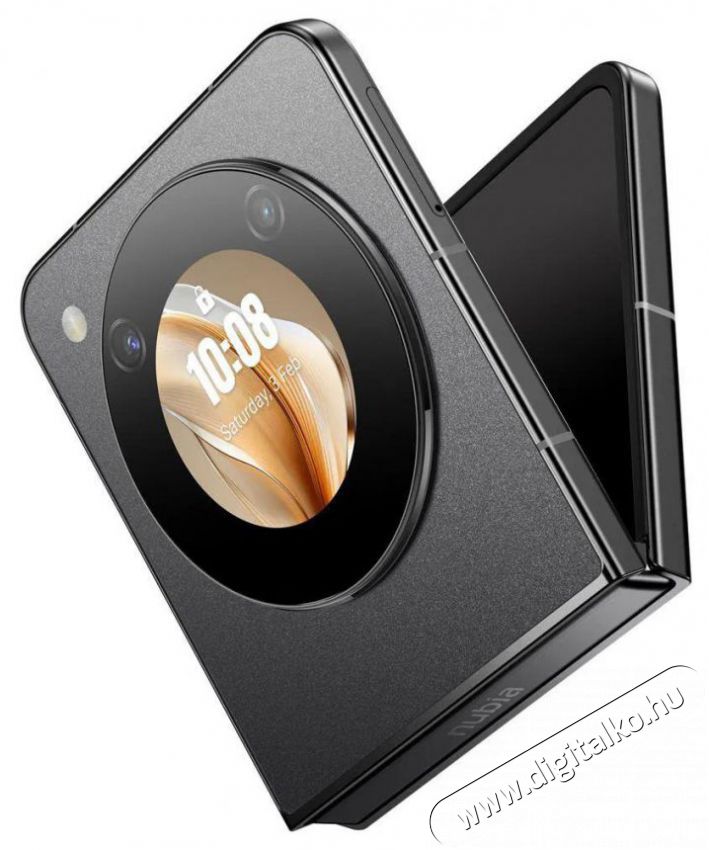 ZTE Nubia Flip 2 5G 8GB/256GB Black Mobil / Kommunik&aacute;ci&oacute; / Smart - Okostelefon - Android - 528391