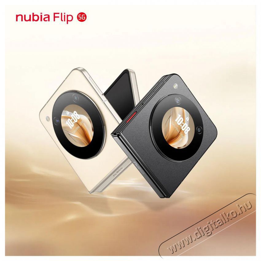 ZTE Nubia Flip 2 5G 8GB/256GB Black Mobil / Kommunik&aacute;ci&oacute; / Smart - Okostelefon - Android - 528391