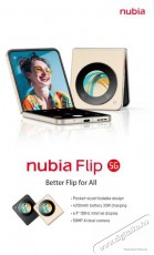 ZTE Nubia Flip 2 5G 8GB/256GB Black Mobil / Kommunik&aacute;ci&oacute; / Smart - Okostelefon - Android - 528391