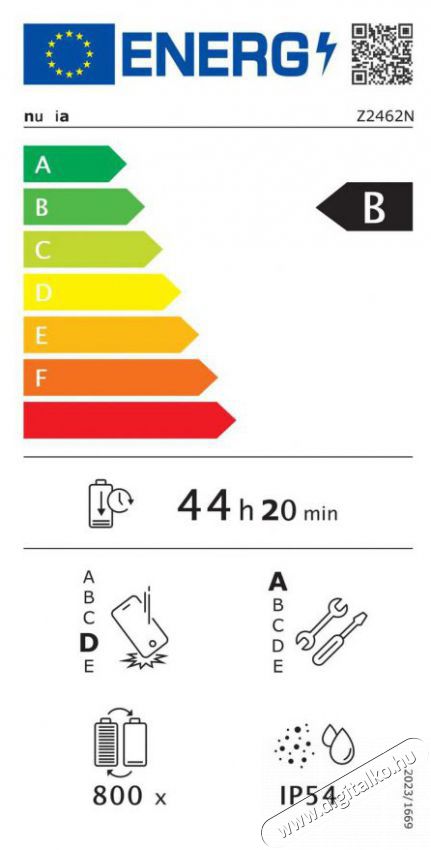 ZTE Nubia Focus 2 5G 8GB/256GB Black Mobil / Kommunik&aacute;ci&oacute; / Smart - Okostelefon - Android - 528392