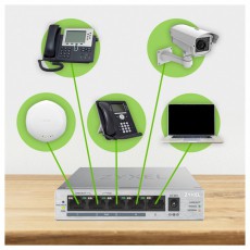 Zyxel GS1005-HP 5port Gigabit LAN Nem menedzselhető PoE+ Switch Iroda &eacute;s sz&aacute;m&iacute;t&aacute;stechnika - H&aacute;l&oacute;zat - Switch - 392890