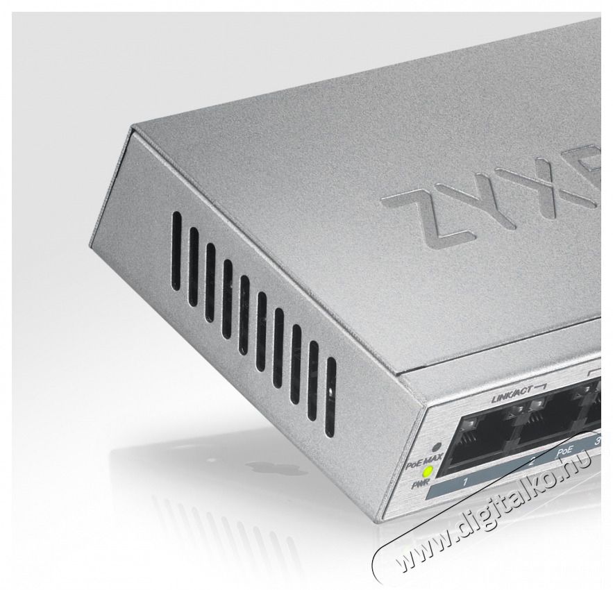 Zyxel GS1005-HP 5port Gigabit LAN Nem menedzselhető PoE+ Switch Iroda &eacute;s sz&aacute;m&iacute;t&aacute;stechnika - H&aacute;l&oacute;zat - Switch - 392890