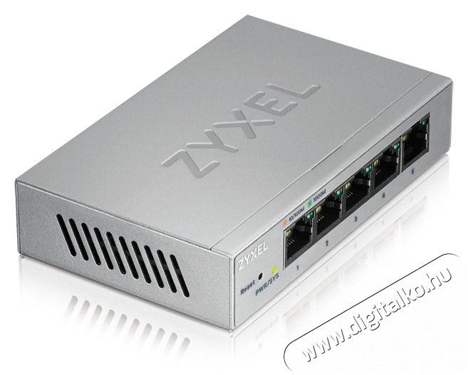 Zyxel GS1200-5 5port GbE LAN web Menedzselhető asztali switch Iroda &eacute;s sz&aacute;m&iacute;t&aacute;stechnika - H&aacute;l&oacute;zat - Switch - 392883