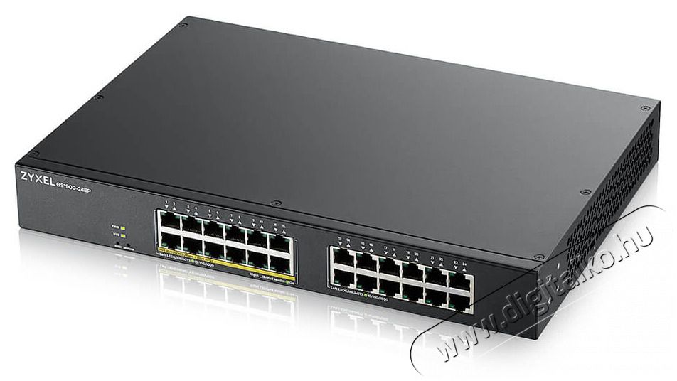 Zyxel GS1900-24EP 12port GbE LAN + 12port PoE LAN (130W) Smart menedzselhető switch Iroda &eacute;s sz&aacute;m&iacute;t&aacute;stechnika - H&aacute;l&oacute;zat - Switch - 392878