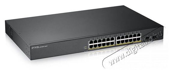 Zyxel GS1900-24HP v2 24port GbE LAN PoE (170W) Smart menedzselhető switch Iroda &eacute;s sz&aacute;m&iacute;t&aacute;stechnika - H&aacute;l&oacute;zat - Switch - 392876