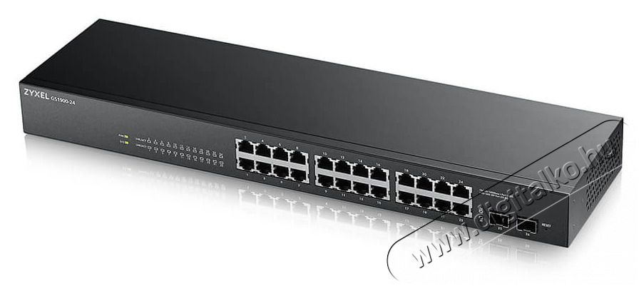 Zyxel GS1900-24v2 24port GbE LAN Smart menedzselhető switch Iroda &eacute;s sz&aacute;m&iacute;t&aacute;stechnika - H&aacute;l&oacute;zat - Switch - 392875