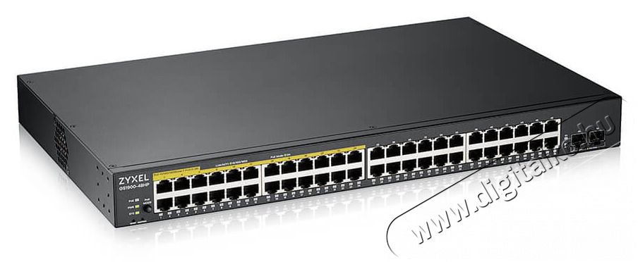 Zyxel GS1900-48HPv2 48port GbE LAN PoE (170W) Smart menedzselhető switch Iroda &eacute;s sz&aacute;m&iacute;t&aacute;stechnika - H&aacute;l&oacute;zat - Switch - 392873
