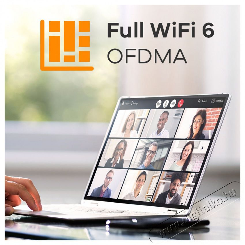 Zyxel NWA50AX WiFi 6 802.11ax Dual-Radio Vezet&eacute;k n&eacute;lk&uuml;li Access Point Iroda &eacute;s sz&aacute;m&iacute;t&aacute;stechnika - H&aacute;l&oacute;zat - H&aacute;l&oacute;zati kieg&eacute;sz&iacute;tő - 392861
