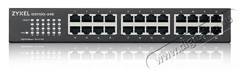Zyxel GS1100-24E v3 24port LAN 10/100/1000Mbps nem menedzselhető gigabit switch Iroda &eacute;s sz&aacute;m&iacute;t&aacute;stechnika - H&aacute;l&oacute;zat - Switch - 398888