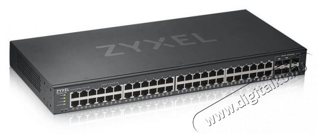 Zyxel GS1920-48v2 48port GbE LAN 4port Gbe combo RJ45/SFP L2 menedzselhető switch Iroda &eacute;s sz&aacute;m&iacute;t&aacute;stechnika - H&aacute;l&oacute;zat - Switch - 409988