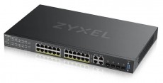Zyxel GS2220-28HP 24port GbE LAN 4xGbE RJ45/SFP Combo port (375W) PoE L2 menedzselhető switch Iroda &eacute;s sz&aacute;m&iacute;t&aacute;stechnika - H&aacute;l&oacute;zat - Switch - 428345
