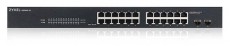 Zyxel GS1900-24Ev3 24port GbE LAN smart menedzselhető switch Iroda &eacute;s sz&aacute;m&iacute;t&aacute;stechnika - H&aacute;l&oacute;zat - Switch - 457381