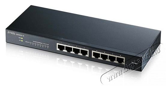 Zyxel GS1900-8-EU0102F 8x GbE LAN port smart menedzselhető asztali switch Iroda &eacute;s sz&aacute;m&iacute;t&aacute;stechnika - H&aacute;l&oacute;zat - Switch - 485120