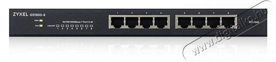 Zyxel GS1900-8-EU0102F 8x GbE LAN port smart menedzselhető asztali switch Iroda &eacute;s sz&aacute;m&iacute;t&aacute;stechnika - H&aacute;l&oacute;zat - Switch - 485120